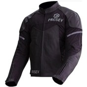 Resim Prosev 104 Black Kıng 4 Mevsim Deri Motosiklet Montu (520437832) 