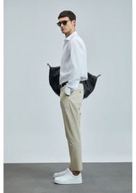 Resim Lufian Plus Smart Erkek Chino Pantolon 111190339 Bej 