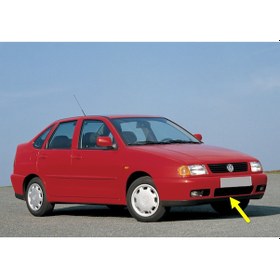Resim VW Polo Classic Sedan 1996-2002 Ön Tampon Spoylerli 6K5807221B 