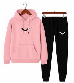 Resim classy moda Unisex 2’li Eşofman Takımı | Minimal Nakış Detaylı Kapüşonlu Sweat ve Alt Üst Rahat Günlük Stil 