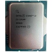 Resim Intel Core I3 14100 17mb 4çekirdekli O/b Uhd Vga 1700p 58w Kutusuz Fansız 