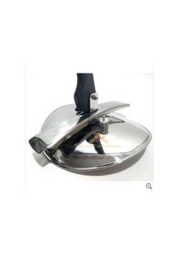 Resim Universal Paslanmaz Çelik Büyük Boy Düdüklü Tencere Kapağı 22.4CM 