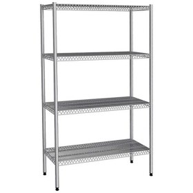 Resim Empero EMP.T.2.46137-18-4 Tel Raf-4 Katlı - Inox 201-137x46x180 CM 