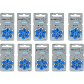 Resim powerone Implant Plus 675 Işitme Cihazı Pili 60 Adet , Koklear Implant Pili , Cochlear Pili 