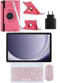 Resim Samsung Galaxy Tab A9 4gb 64gb 8.7'' TABLET+PEMBE KILIF+KALEM+PEMBE KLAVYE+MOUSE+ŞARJ BAŞLIĞI 