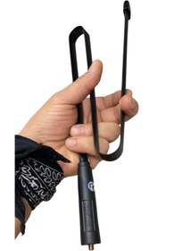 Resim HALL BREATHE Katlanabilir ve bükülebilir telsiz anteni, Sma dişi uyumlu, güçlü sinyal sağlar 