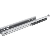Resim Hettich 50 cm Quadro V6 Frenli Tam Çift Açılım Sol Ray (9225731) 