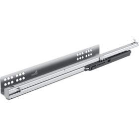 Resim Hettich 50 cm Quadro V6 Frenli Tam Çift Açılım Sol Ray (9225731) 