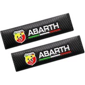 Resim 2 Adet Araba Emniyet Kemeri Kapak Omuz Pedleri Oto Iç Dekorasyon Aksesuarları Için 3 Color Abarth 1 Piece Set 
