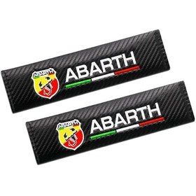 Resim 2 Adet Araba Emniyet Kemeri Kapak Omuz Pedleri Oto Iç Dekorasyon Aksesuarları Için 3 Color Abarth 1 Piece Set 