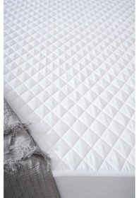Resim Rivaistanbul Elisa Çift Kişilik Kapitoneli Sıvı Geçirmez Yatak Alezi Beyaz 