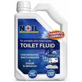 Resim Karavan Tuvalet Atık Parçalayıcı ve Koku Giderici 3 Lt Portatif Tuvalet Kimyasalı 