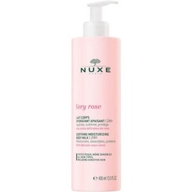 Resim Nuxe Very Rose Soothing Moisturizing Body Milk Nemlendirici Vücut Sütü 400ml 