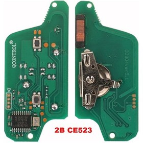 Resim Citroen C2 C3 C4 C5 C6 Ce523 İçin Uzaktan Fsk Araba Anahtarı 0750 