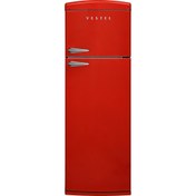 Resim VESTEL Retro Sc32201 Kırmızı Buzdolabı 