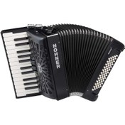 Resim Hohner A16962 Bravo II 60 Akordiyon (Siyah) 