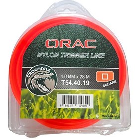 Resim Orac 4.00 MM 28 Metre Kare Turuncu Tırpan Misinası 