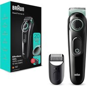 Resim Braun Resmi Distribütör Garantili Sharp Blades Ayarlanabilir Taraklı Saç Sakal Şekillendirici Siyah 1-3 K 