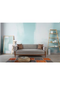 Resim Ferranti Plus Ahşap Yataklı Sandıklı Kanepe Krem 