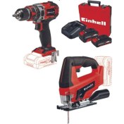 Resim Te-Cd 18/50 Li-I Bl Matkap Tc-Js 18 Dekupaj 2.0+4.0AH Akülü Set 