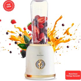 Resim RossClean Fit Life Smoothie Blender Buz Kırma Özelliği - 2 adet Tritan Şişeli (RossClean Türkiye Garantili) 