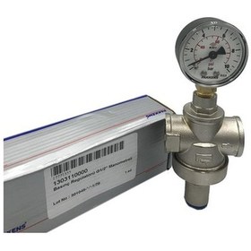 Resim Pakkens Basınç Regülatörü Manometreli Dn 15 Pn 16 1/2'' 