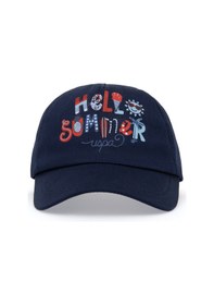 Resim U.S. Polo Assn. Kız Çocuk Lacivert Renkli Slogan Baskılı Şapka 50312276-VR033 