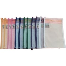 Resim Kelebek Kese Kral Banyo ve Hamam Kesesi 12'li Çok Renkli 