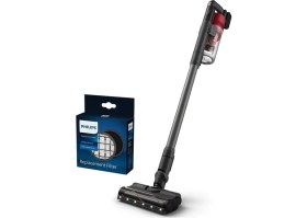 Resim Philips 6000 Serisi Kablosuz Dikey Süpürge, Powercyclone 11 (XC6552/01) ve Philips Orijinal Yedek Filtre - Kablosuz Süpürge 6000, 7000 ve 8000 Serisi ile Uyumlu (XV1681/01) 