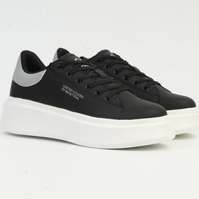 Resim Benetton İthal Kadın Siyah Beyaz Spor Ayakkabı Bnı-10232 4214 001 