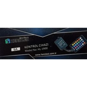 Resim Hero Led Heroled 6 Amper Rgb Şerit Led Kontrol Cihazı 
