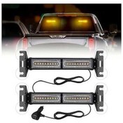 Resim Pazly Sarı Led Çubuk Işıklar, Emniyet Işıkları, Yüksek Parlaklık Neon Işık, Off-road Suv Kamyon Kullanımı İçin 