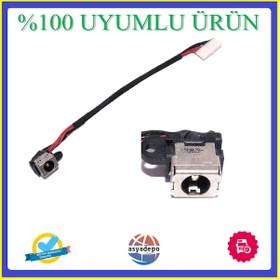 Resim Asus Uyumlu 2Dw3156-002111F Dc Jack Kablolu Şarj Soketi 