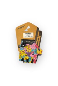 Resim RAPTOR Çocuk Bisiklet Eldiveni Silikon Jelli Canavar Desenli M(Medium) Beden 