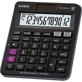 Resim Casio MJ-120D Plus Hesap Makinesi 12 Hane İşlem Kontrollü 