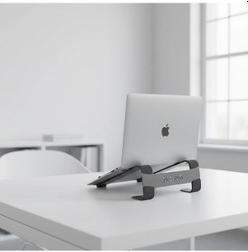 Resim Prexua Fixer Laptop Standı - Notebook Yükseltici Altlık - Metal - Siyah - Fxr4025bl 