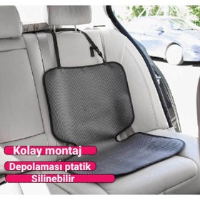 Resim RevuBaby Oto Çocuk Bebek Koltuğu Koruyucu - Isofix Uyumlu - Leke Tutmuz - Silinebilir 