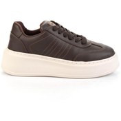 Resim Bambi Kahve Kadın Sneaker K01671057609 