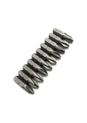 Resim 10 Adet Ph2 10 Adet Pozi Pz0 Pz1 Pz2 Pz3 Ph0 Ph1 Ph2 Ph3 Ucu Tornavida Uçları 1/4 "25mm Tornavida Bit Güç Ev El Tamir Araçları 0529 