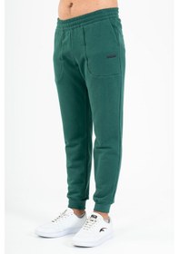 Resim Maraton Sportswear Regular Erkek Ribana Paça Basic Yeşil Eşofman Altı 21815-yeşil Yeşil 