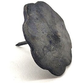 Resim Evimdeyokyok Antika Tarz Dekoratif Pirinç Çiçek Kabara - 40 mm, Oksit 