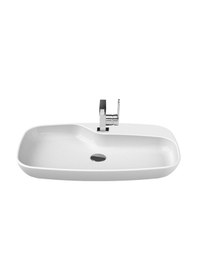 Resim Turkuaz Seramik Nova Tezgah Üstü Lavabo 70 CM Beyaz 