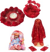 Resim Happyland Kırmızı Kına Gecesi 6 Parçalık Gelin Seti Kınalı 