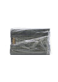 Resim Gri Yuvarlak 35x50cm Bambu Ahşap Kirli Çamaşır Sepeti Seyyar Kapaklı Kumaş Çantalı İp Kulplu 5570 