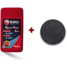 Resim Newmix Hybrid Polish Wax 175 Gr Ve Sünger 