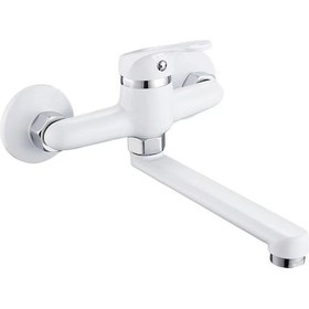 Resim Sardıcı Duvara Monte Mutfak Musluğu Duvardan Mutfak Bataryası 