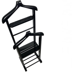 Resim GÜRGEN AĞACI Kadima Ticaret Ahşap Çift Tepeli Dilsiz Uşak Siyah Sehpalı KDM0CTS+S 