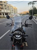 Resim Motocam Ktm Husqvarna Svartpilen 250-401 Ön Cam 2020-2025 Model 47cm Şeffaf Renkli 4mm 