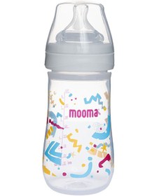 Resim Mooma Neeko Konfeti Desenli Biberon 250 Ml Hızlı Akış 5 Adet 