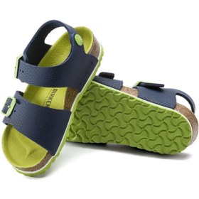 Resim Birkenstock Kids New York Bf Lacivert Sandalet C-bst1015756p0658 